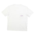ADIDAS Womens White Adventure Graphic T-Shirt L Short Sleeve Crew Neck Cotton
