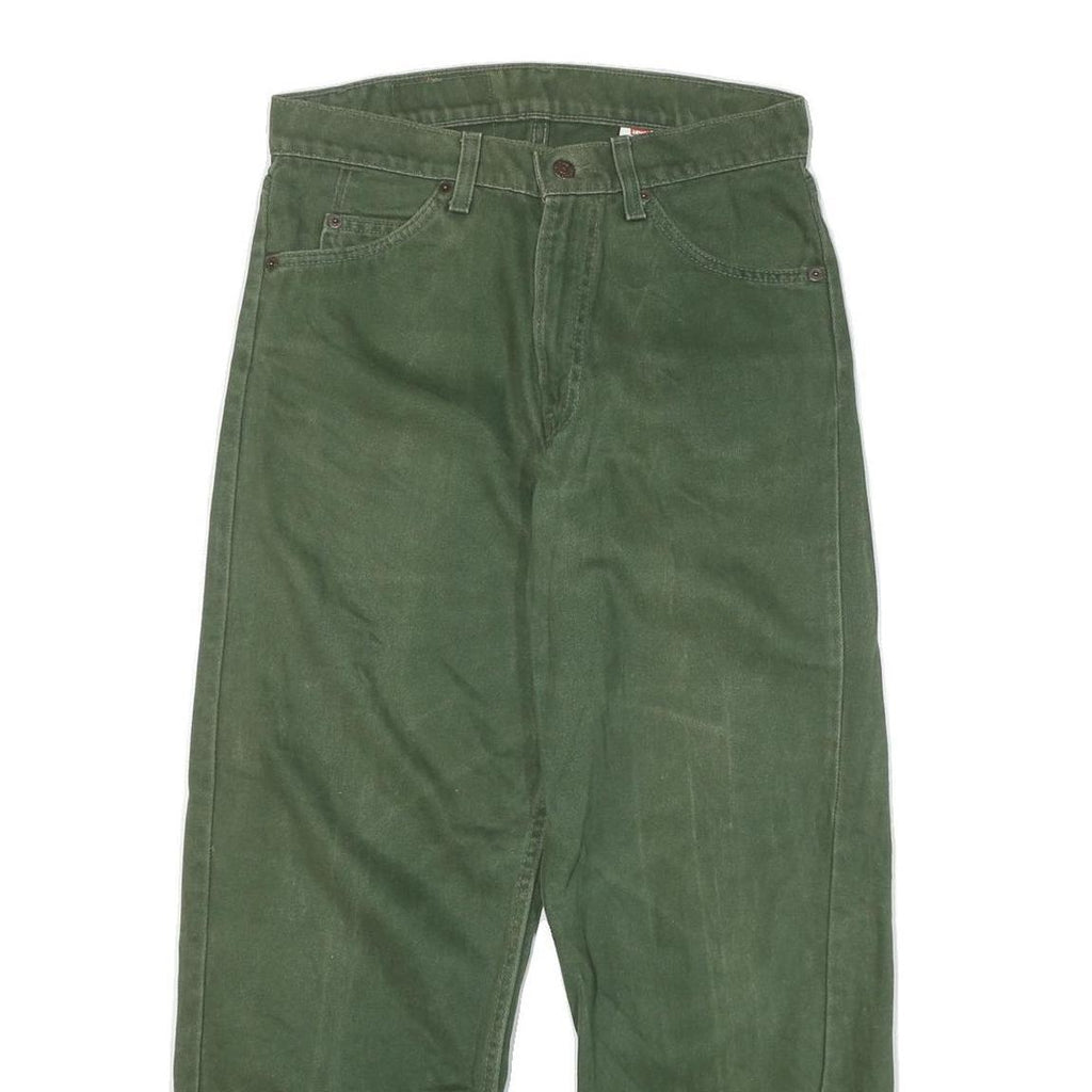 LEVI'S 560 Womens Jeans Green Regular Loose Denim Medium W27 L29 Classic Fit