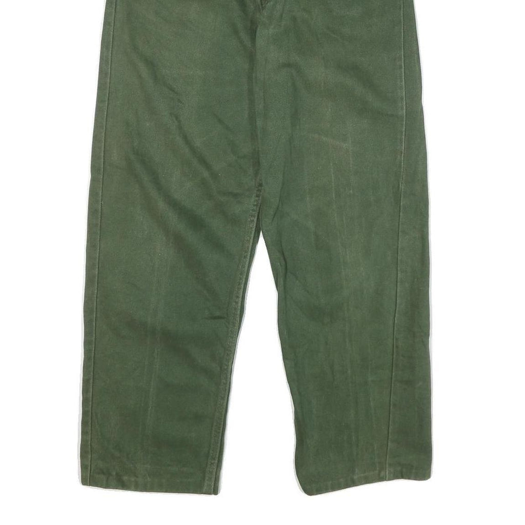 LEVI'S 560 Womens Jeans Green Regular Loose Denim Medium W27 L29 Classic Fit