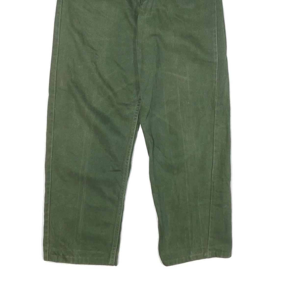 LEVI'S 560 Womens Jeans Green Regular Loose Denim Medium W27 L29 Classic Fit