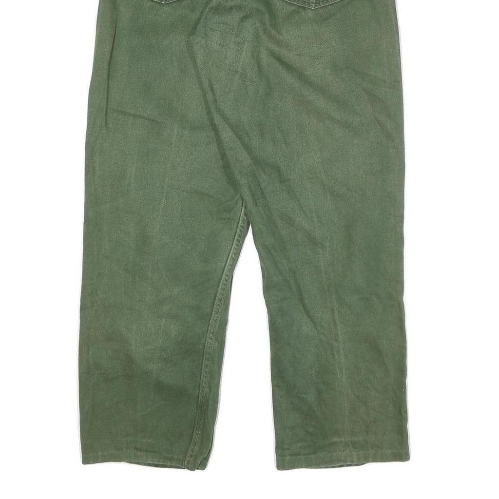 LEVI'S 560 Womens Jeans Green Regular Loose Denim Medium W27 L29 Classic Fit