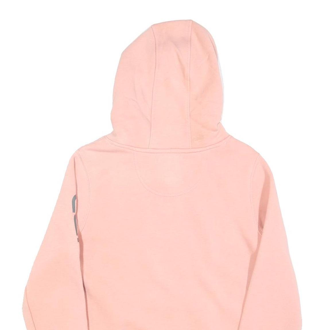 CARHARTT Womens Pink Hoodie XS Cotton Blend Pullover Casual Streetwear