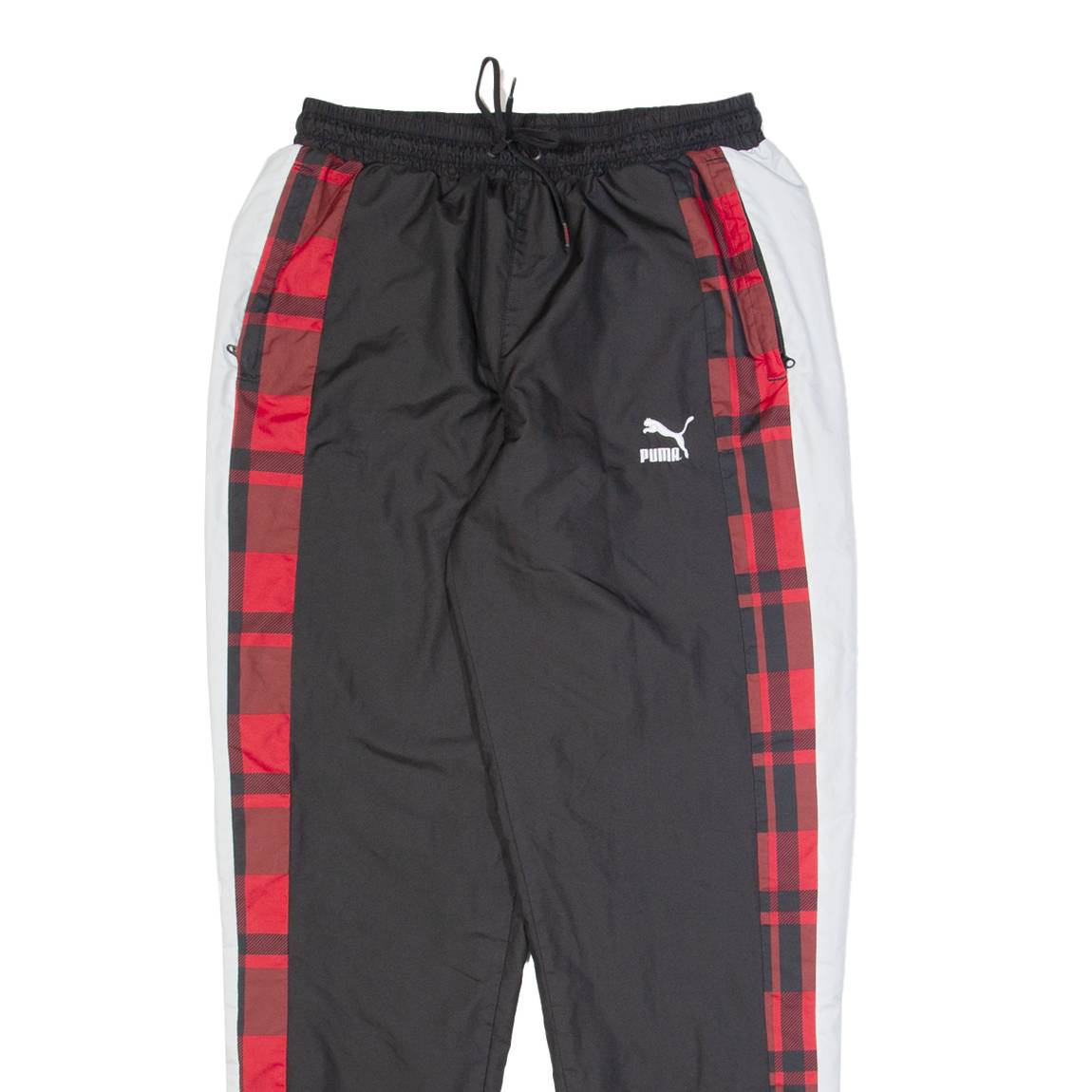 PUMA Mens Track Pants Black Tapered M W26 L30