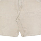CARHARTT Mens Shorts Beige Casual Cotton Blend L W36 Workwear Relaxed