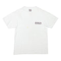 ONEITA Mens White Slogan Graphic T-Shirt M Short Sleeve Crew Neck Sporting