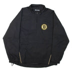 REEBOK Bruins Ice Hockey Mens Pullover Jacket Black L