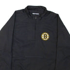 REEBOK Bruins Ice Hockey Mens Pullover Jacket Black L