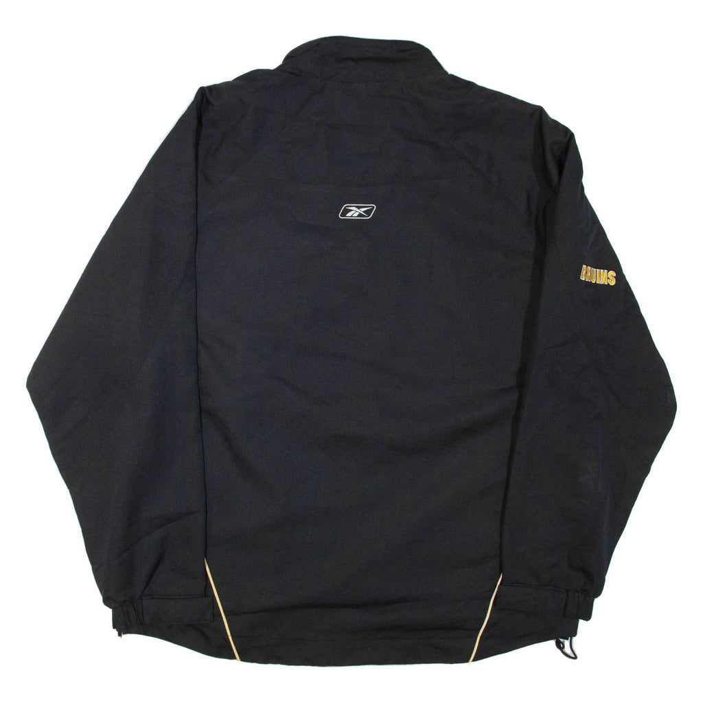 REEBOK Bruins Ice Hockey Mens Pullover Jacket Black L