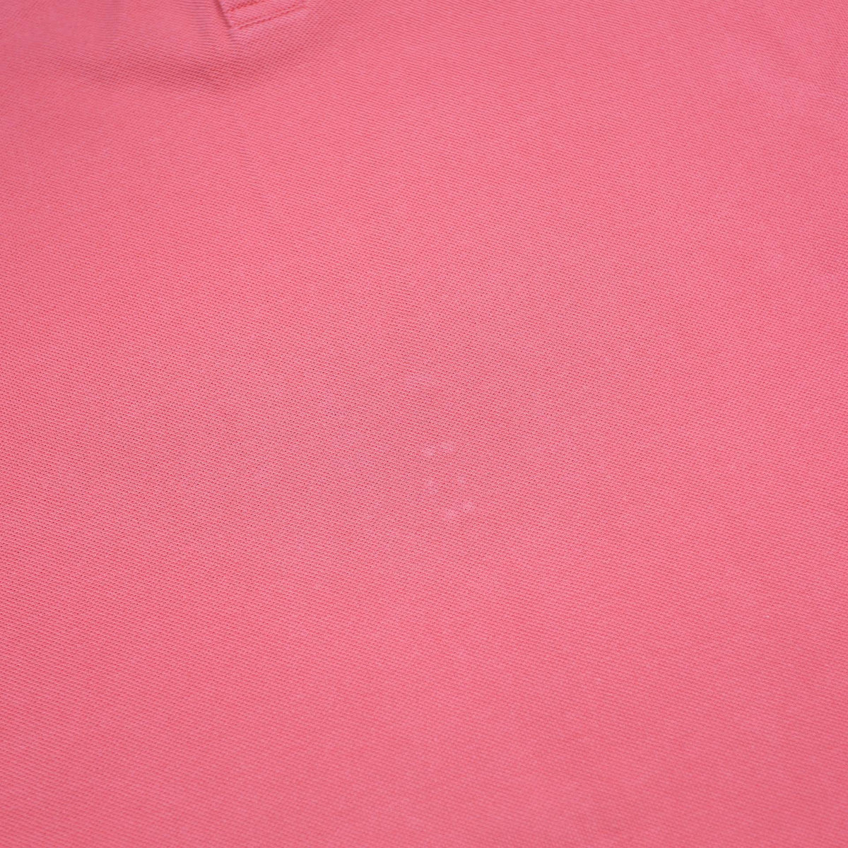 KAPPA Mens Coral Red Short Sleeve Plain M Cotton Polo Shirt Casual Sport