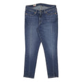 LEVI'S 711 Womens Slim Skinny Denim Medium Blue W31 L26 Cotton Blend Zip Jeans