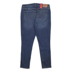 LEVI'S 711 Womens Slim Skinny Denim Medium Blue W31 L26 Cotton Blend Zip Jeans