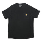 CARHARTT Mens Black Workwear Pocket T-Shirt M Short Sleeve Crew Neck Durable