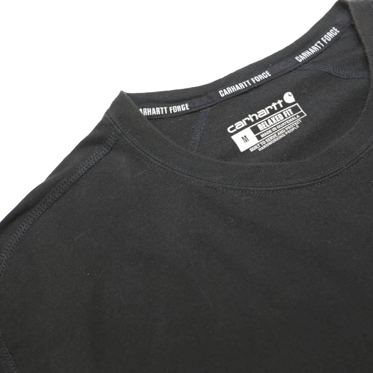 CARHARTT Mens Black Workwear Pocket T-Shirt M Short Sleeve Crew Neck Durable