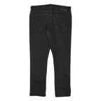 LEVI'S Mens Black Regular Fit Straight Denim Jeans Zip W34 L28 Classic Style