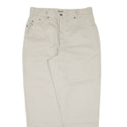 H.I.S Womens Trousers Beige Relaxed Tapered W34 L30