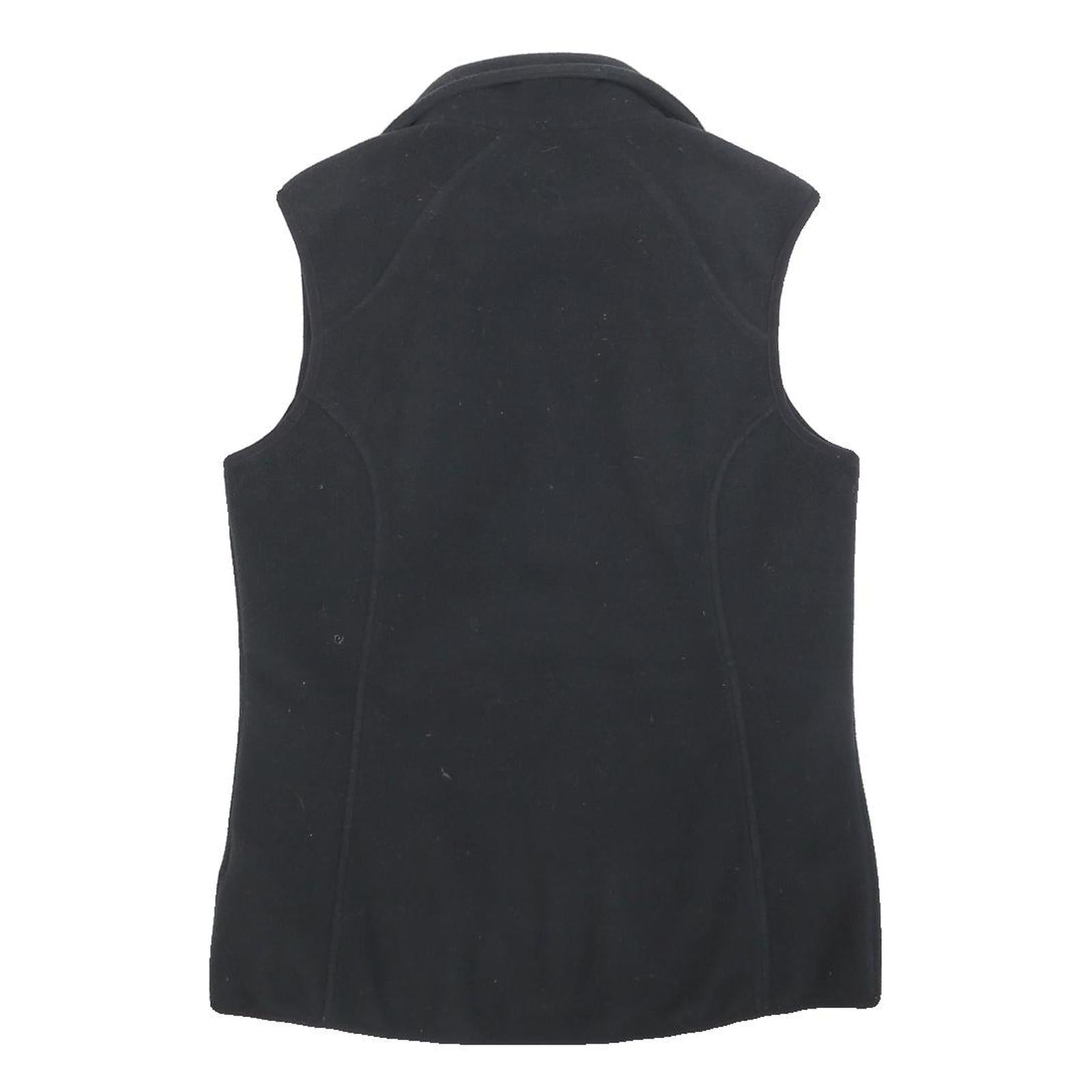 BERGHAUS Womens Black Fleece Vest M Polyester Outdoor Casual Zip Pockets