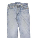 LEVI'S 501 BIG E Mens Jeans Blue Regular Straight Denim Light W36 L30 Classic