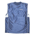FUBU Mens Blue Sleeveless Crew Neck Sport T-Shirt M Polyester Comfort