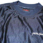 FUBU Mens Blue Sleeveless Crew Neck Sport T-Shirt M Polyester Comfort