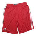 ADIDAS Mens Shorts Red Sports Polyester 2XL W36 Comfort Fit Casual