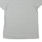 TOMMY HILFIGER Mens Grey White & Red Colour Block T-Shirt XS Short Sleeve V-Neck