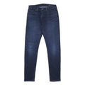 LEVI'S 512 Tapered Mens Jeans Blue Slim Cotton Blend W30 L32 Zip Fastening