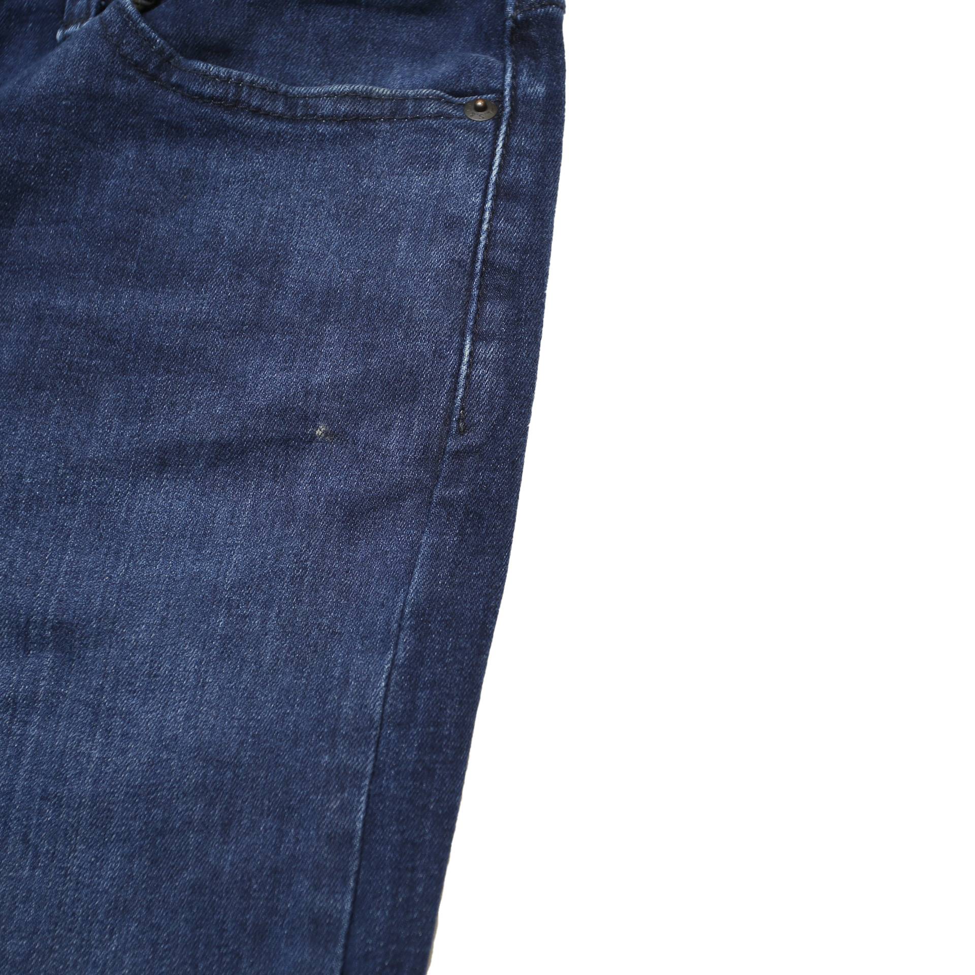 LEVI'S 512 Tapered Mens Jeans Blue Slim Cotton Blend W30 L32 Zip Fastening