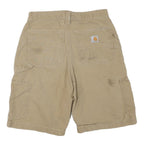 CARHARTT Mens Beige Casual Shorts M W31 Cotton Blend Workwear Utility