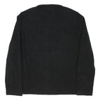 TOMMY HILFIGER Mens Black Jacket 2XL Polyester Blend Zip Plain Classic Comfort