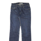 LEVI'S 627 Womens Regular Straight Denim Dark Blue W26 L30 Classic Cotton Blend