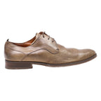 MINELLI Oxford Shoes Brown Leather Mens UK 11