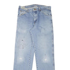 DICKIES Mens Regular Fit Denim Jeans Light Blue W32 L32 Zip Pockets Casual