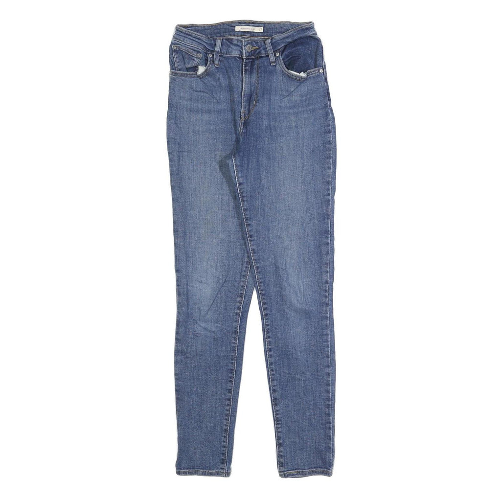 LEVI'S 721 Womens Slim Blue Denim Medium W27 L30 Slim Fit Skinny Jeans Stretch