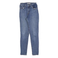 LEVI'S 721 Womens Slim Blue Denim Medium W27 L30 Slim Fit Skinny Jeans Stretch