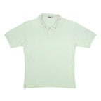 FILA Mens White Short Sleeve Plain S Cotton Polo Shirt Classic Casual Fit