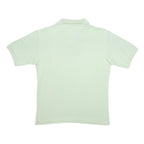 FILA Mens White Short Sleeve Plain S Cotton Polo Shirt Classic Casual Fit