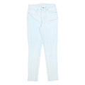 LEVI'S 721 Womens Jeans Light Blue Slim Skinny Denim W27 L28 Zip Cotton Blend