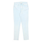 LEVI'S 721 Womens Jeans Light Blue Slim Skinny Denim W27 L28 Zip Cotton Blend
