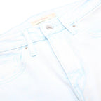 LEVI'S 721 Womens Jeans Light Blue Slim Skinny Denim W27 L28 Zip Cotton Blend