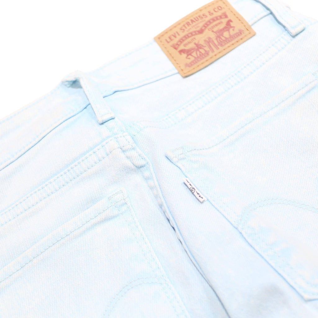 LEVI'S 721 Womens Jeans Light Blue Slim Skinny Denim W27 L28 Zip Cotton Blend