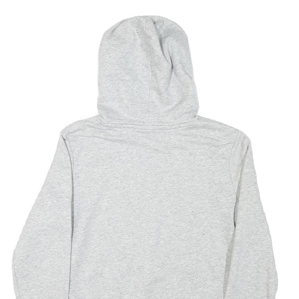 PUMA Womens Grey Hoodie M Cotton Blend Pullover Casual Sports Sweatshirt