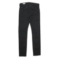 LEVI'S 519 BIG E Mens Jeans Black Regular Skinny Denim Raw W28 L30 Vintage Style