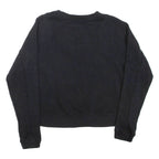 NIKE Womens Sweatshirt Black Crew Neck M