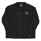 PATAGONIA Mens Black Zip Up Jacket XL Polyester Blend Plain Lightweight Warm