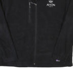 PATAGONIA Mens Black Zip Up Jacket XL Polyester Blend Plain Lightweight Warm