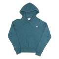 CHAMPION REVERSE WEAVE Womens Blue Pullover Hoodie XS Cotton Blend Casual