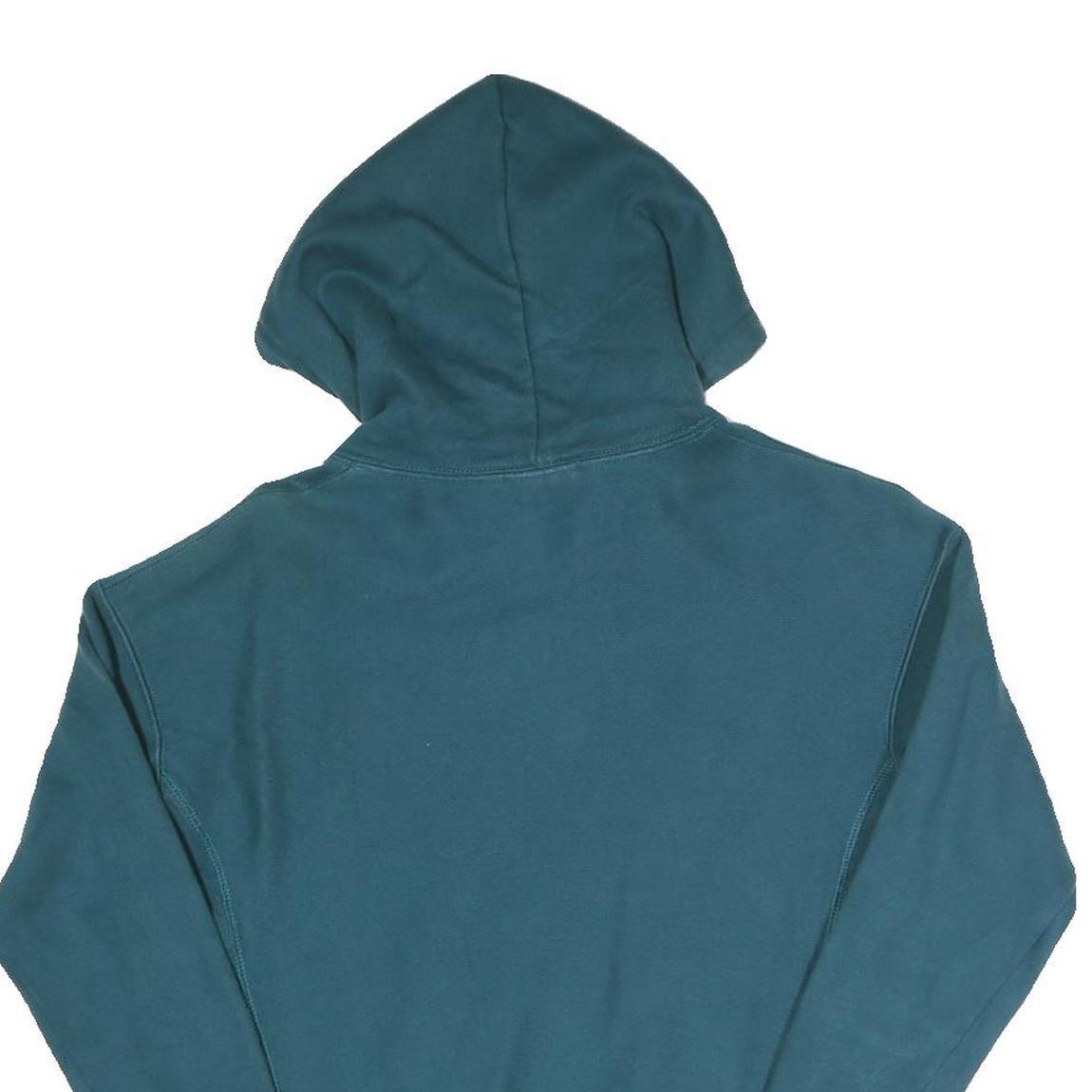 CHAMPION REVERSE WEAVE Womens Blue Pullover Hoodie XS Cotton Blend Casual