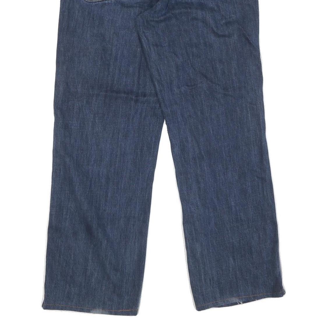 CARHARTT Mens Jeans Blue Regular Straight Denim Medium W28 L32 Workwear Zip