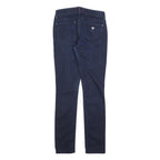 GUESS Womens Slim Blue Denim Slim Jeans W28 L30 Stretch Cotton Blend Zip