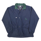 MONT AIR Mens Navy & Green Polyester Jacket M Zip Plain Outdoor Lightweight